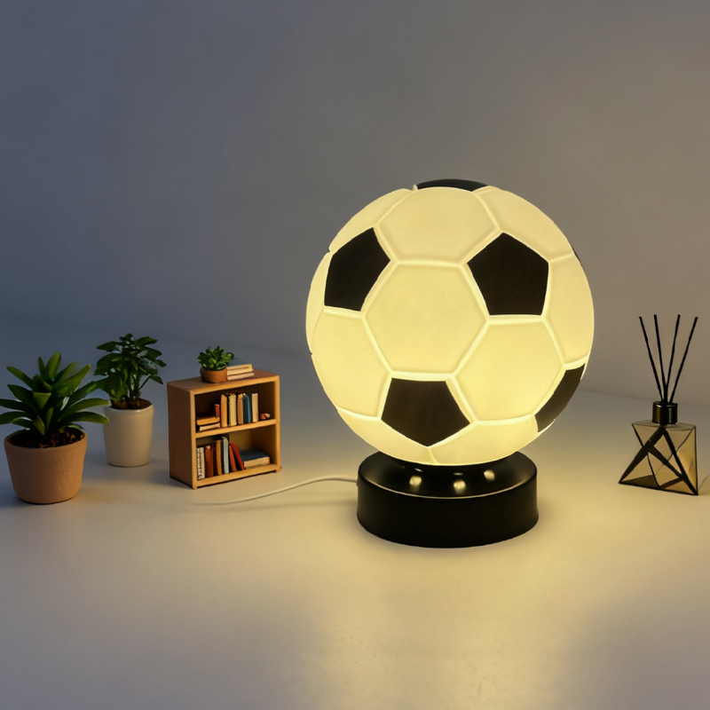 Desk Setup Desk - Футбольная светодиодная настольная лампа премиум-класса, креативный