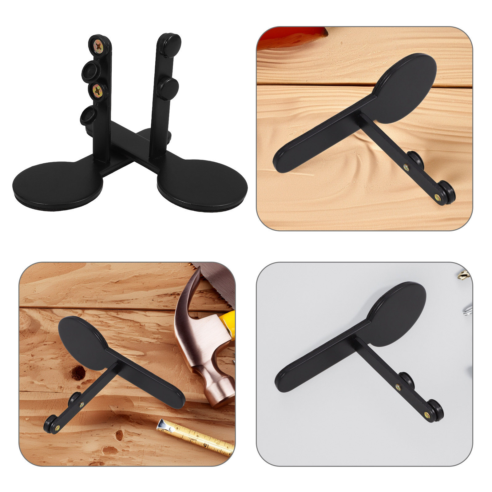 Desk Setup Desk - 1 пара металлических кронштейнов для перфорированной