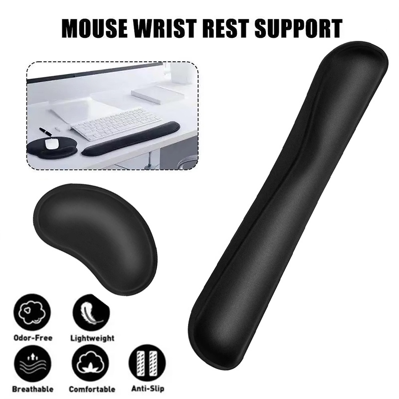Desk Setup Gear - Эргономичная подушка для запястья для клавиатуры,