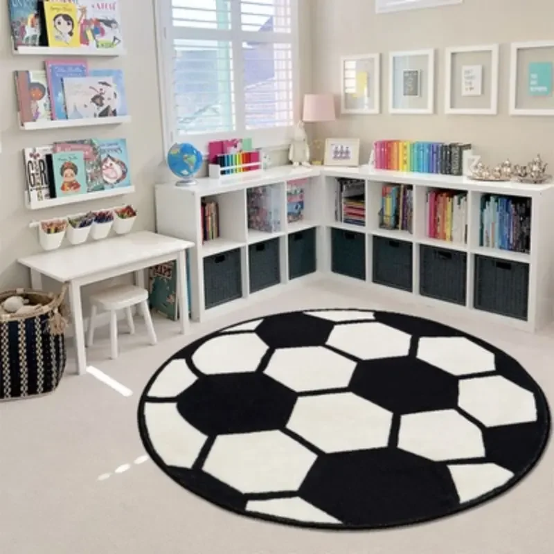 Desk Setup Girly - Круглый напольный коврик из искусственного кашемира,