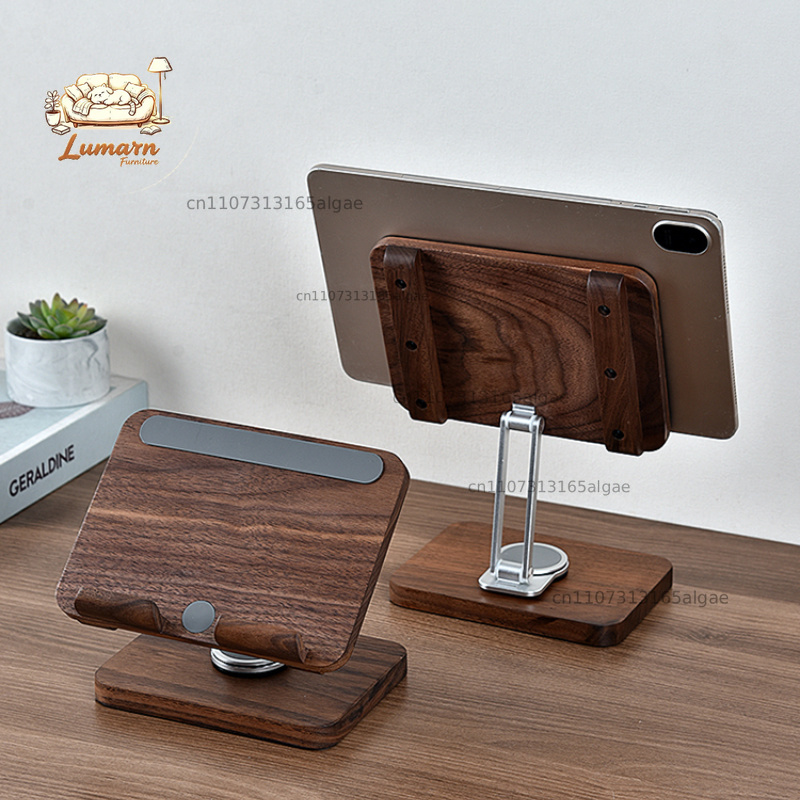 Desk Setup Tablet - Подставка для iPad из черного ореха
