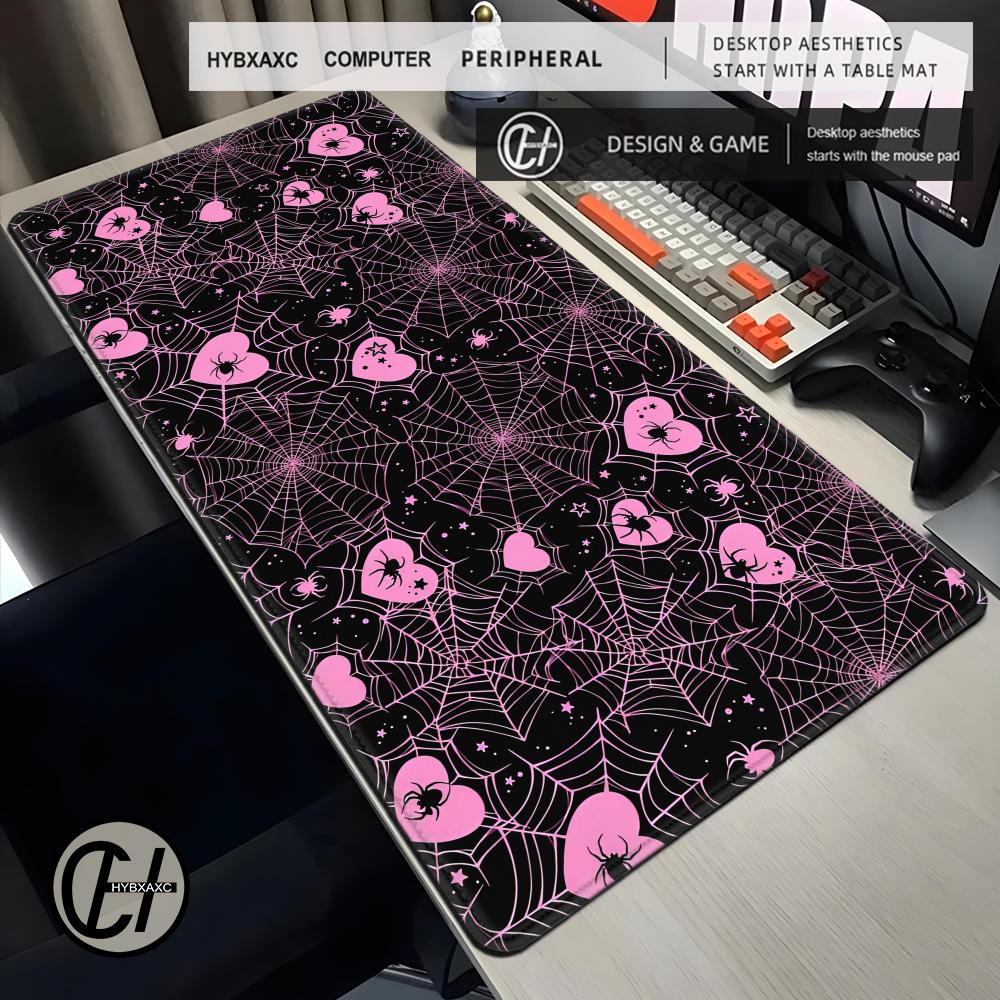 Desk Setup Pink - Коврик для стола 90x40 см с