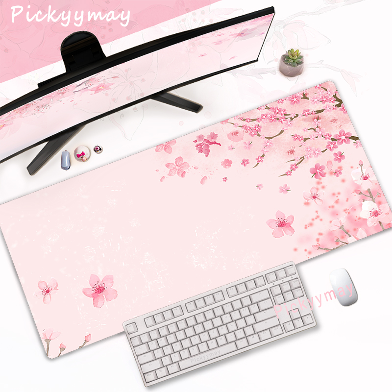 Desk Setup Pink - Игровой коврик для мыши CIFBUY Pink