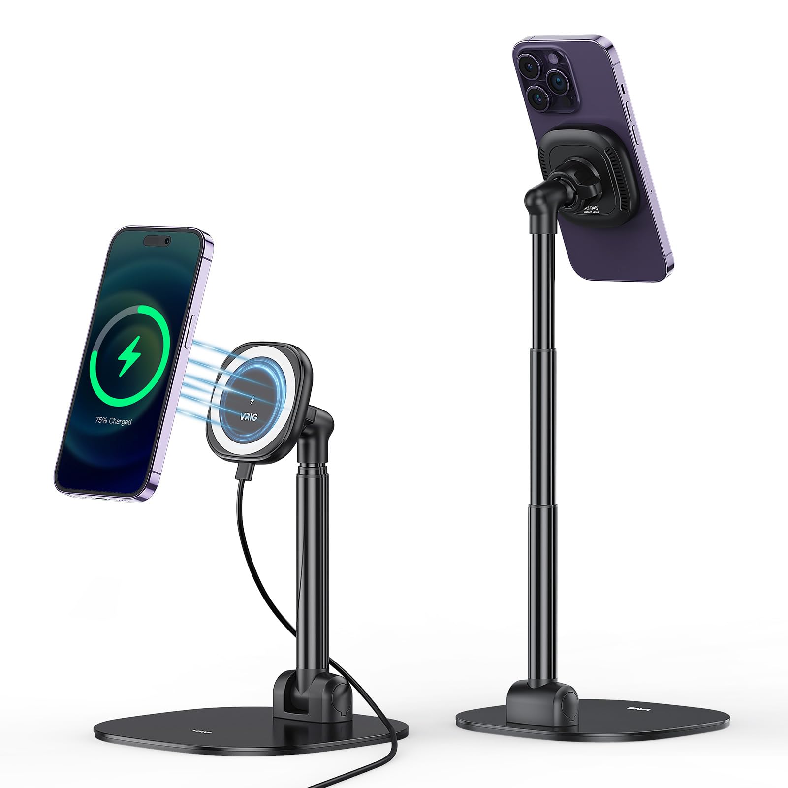 Desk Setup Apple - Беспроводная магнитная подставка UURig VRig для