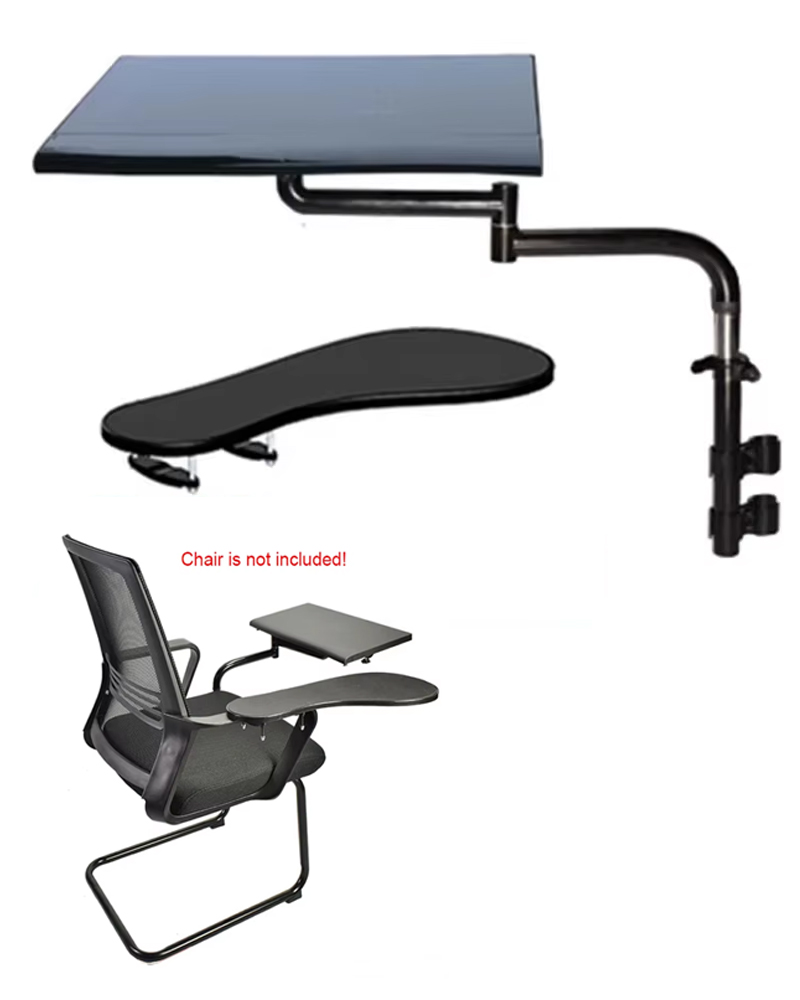Desk Setup Pink - Подвижный многофункциональный коврик Hyvarwey для клавиатуры/мыши,