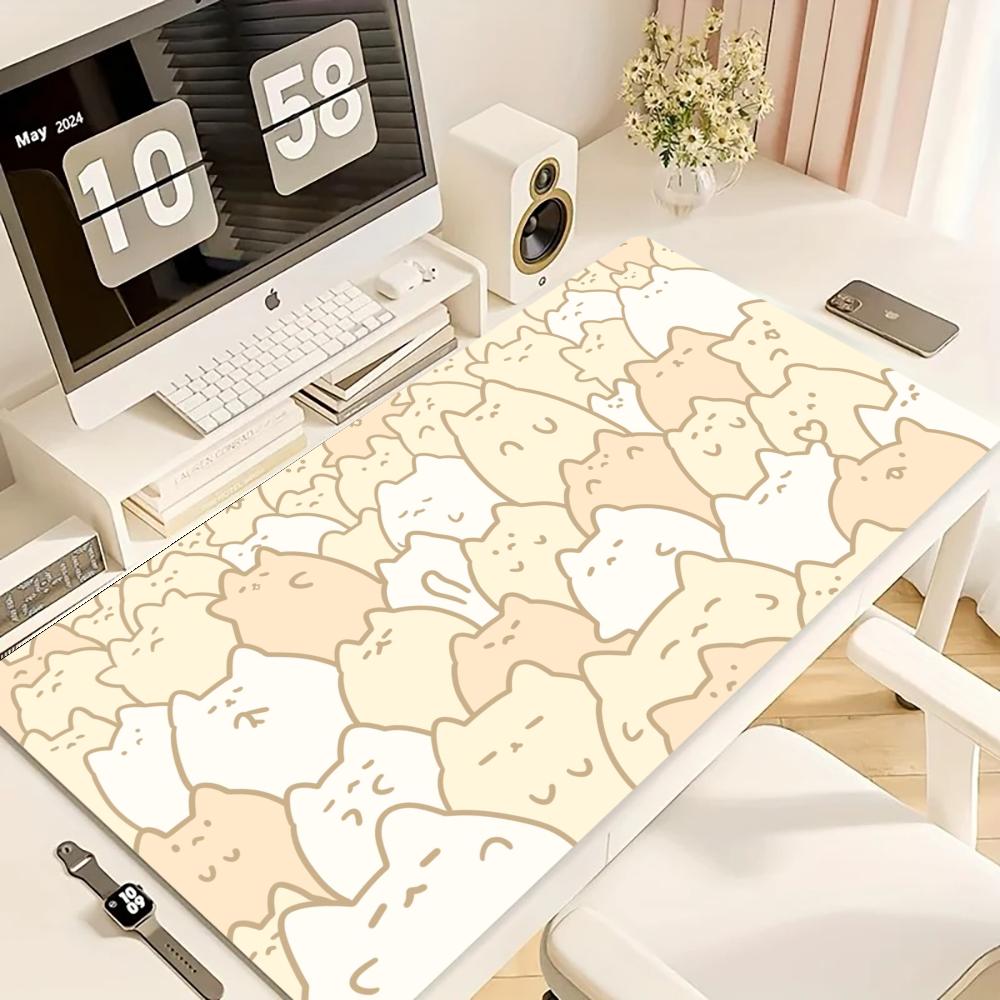 Игровой коврик для мыши, больш – обзор и цена Desk Setup Pink
