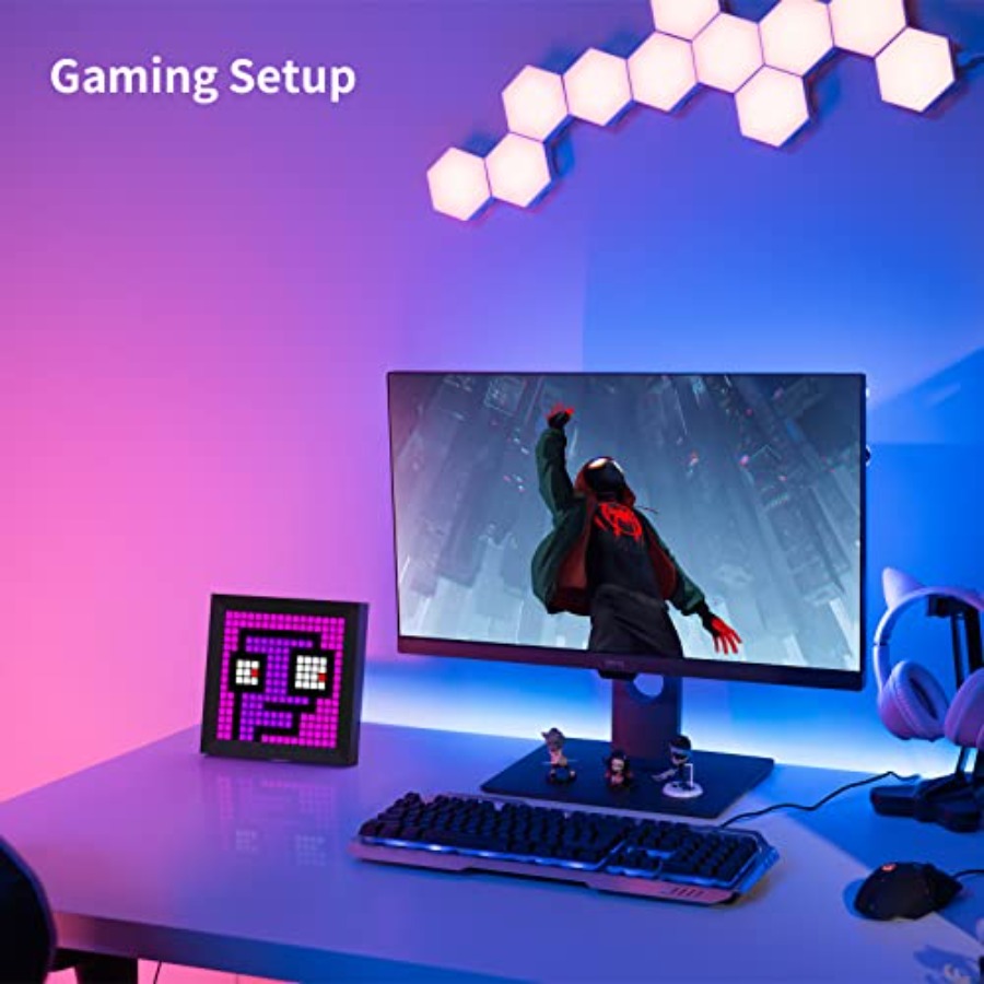 Светодиодная панель для пиксел – обзор и цена Desk Setup Desk