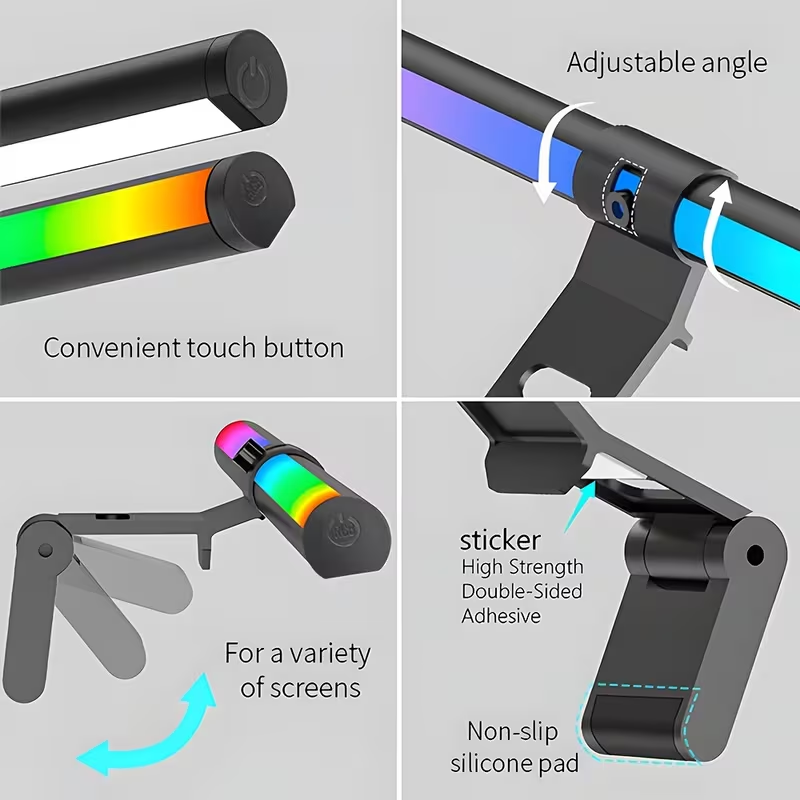 Светодиодная RGB-панель для мо – обзор и цена Desk Setup Gear