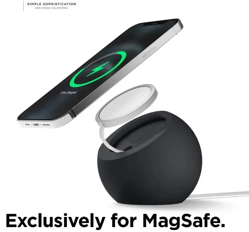 Магнитный беспроводной зарядны – обзор и цена Desk Setup Apple