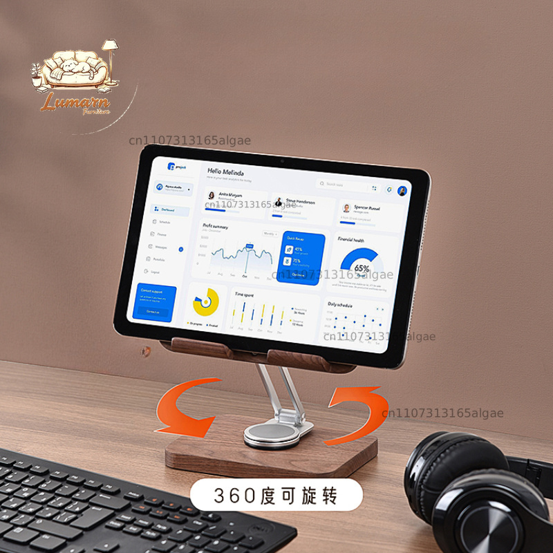 Подставка для iPad из черного  – обзор и цена Desk Setup Tablet