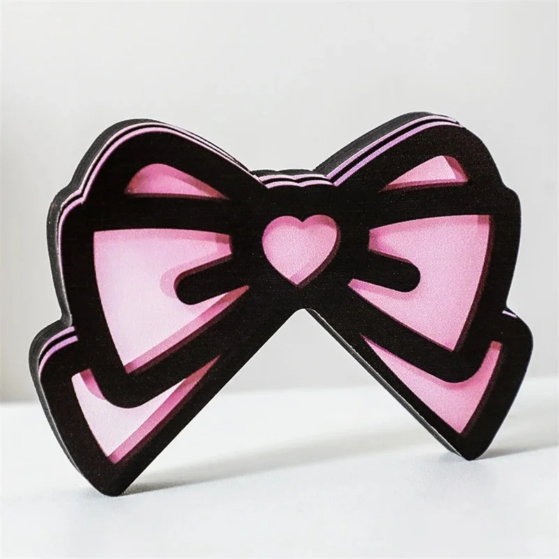 Kawaii розовый акриловый бант  – обзор и цена Desk Setup Pink