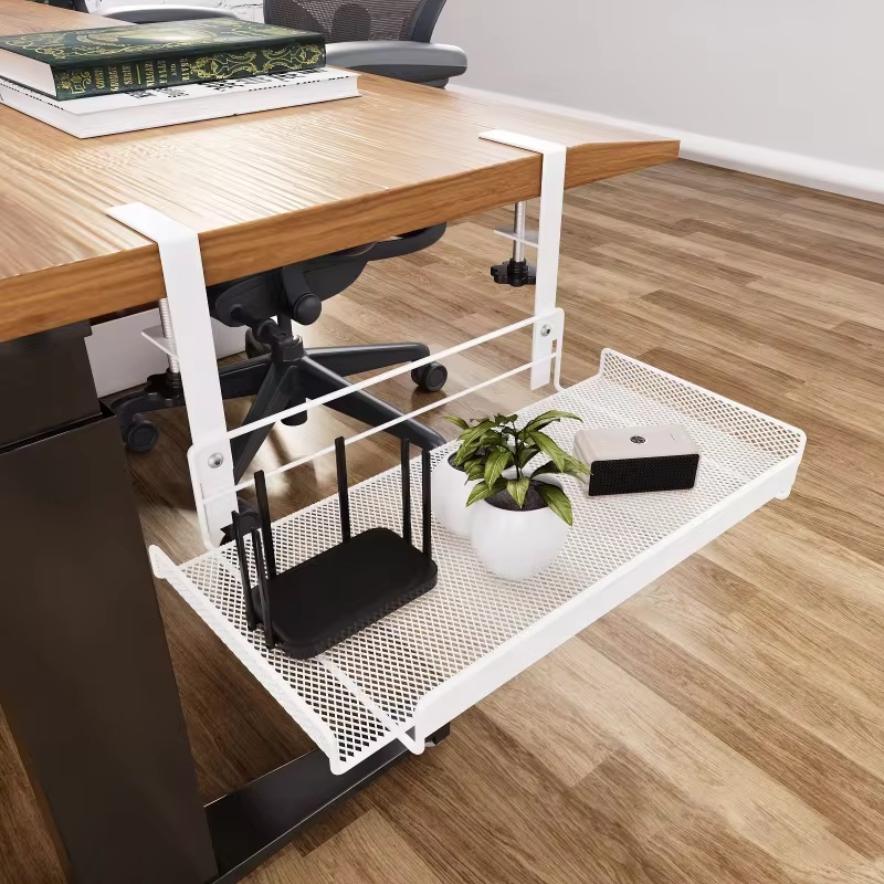 Подстольный стальной лоток для – обзор и цена Desk Setup Gear