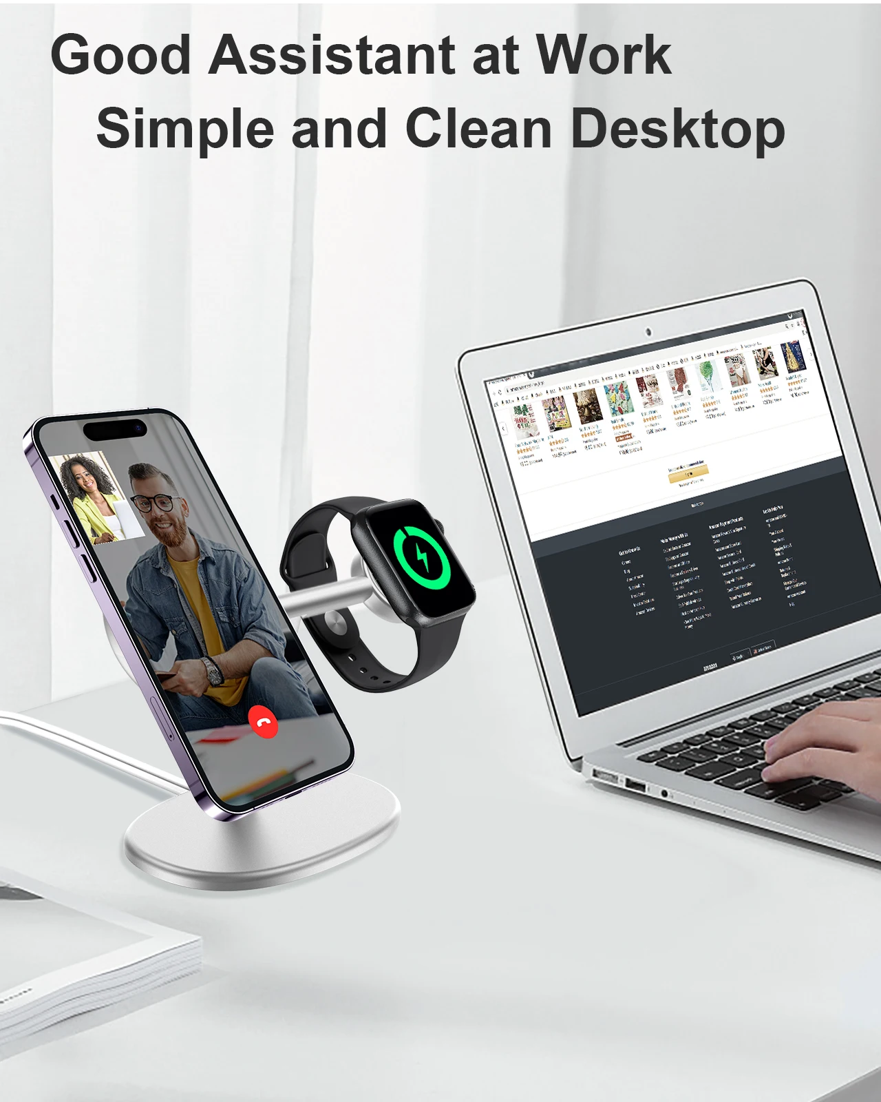 Настольная подставка EWA 2-в-1 – обзор и цена Desk Setup Apple