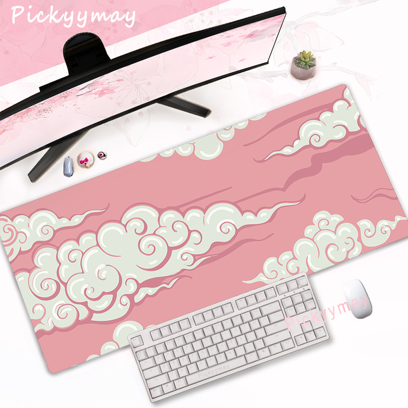 Игровой коврик для мыши CIFBUY – обзор и цена Desk Setup Pink