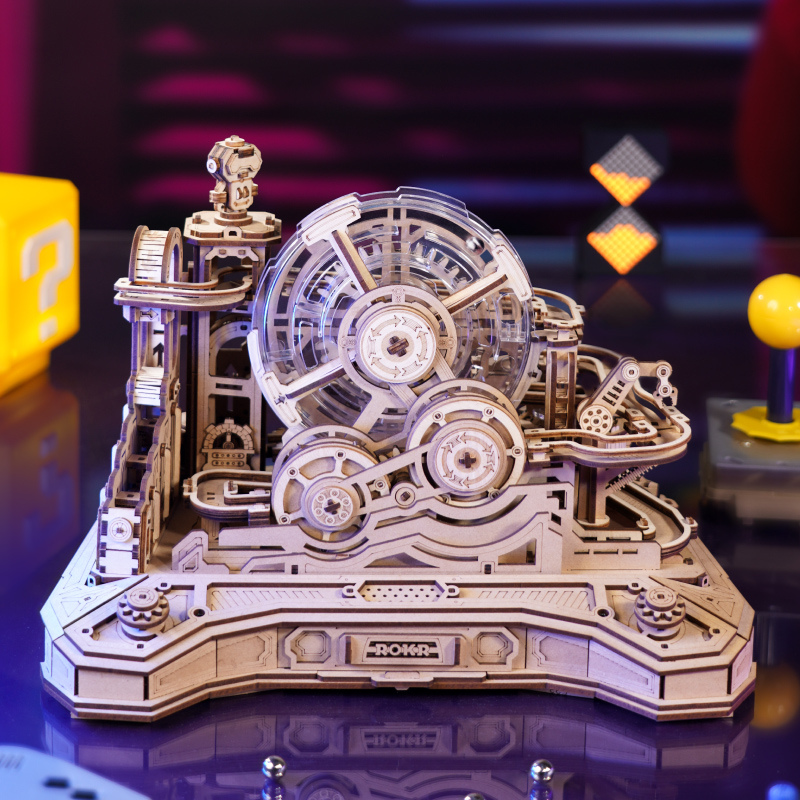 Robotime Rokr Pinball Модель G – обзор и цена Desk Setup Gear