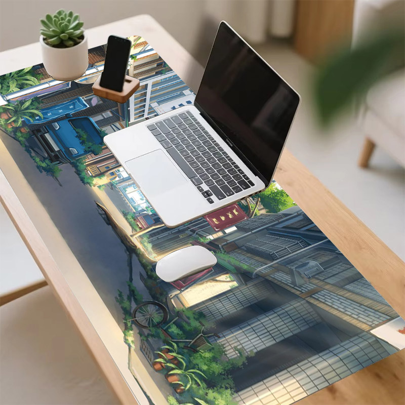 Большой игровой коврик для мыш – обзор и цена Desk View Setup