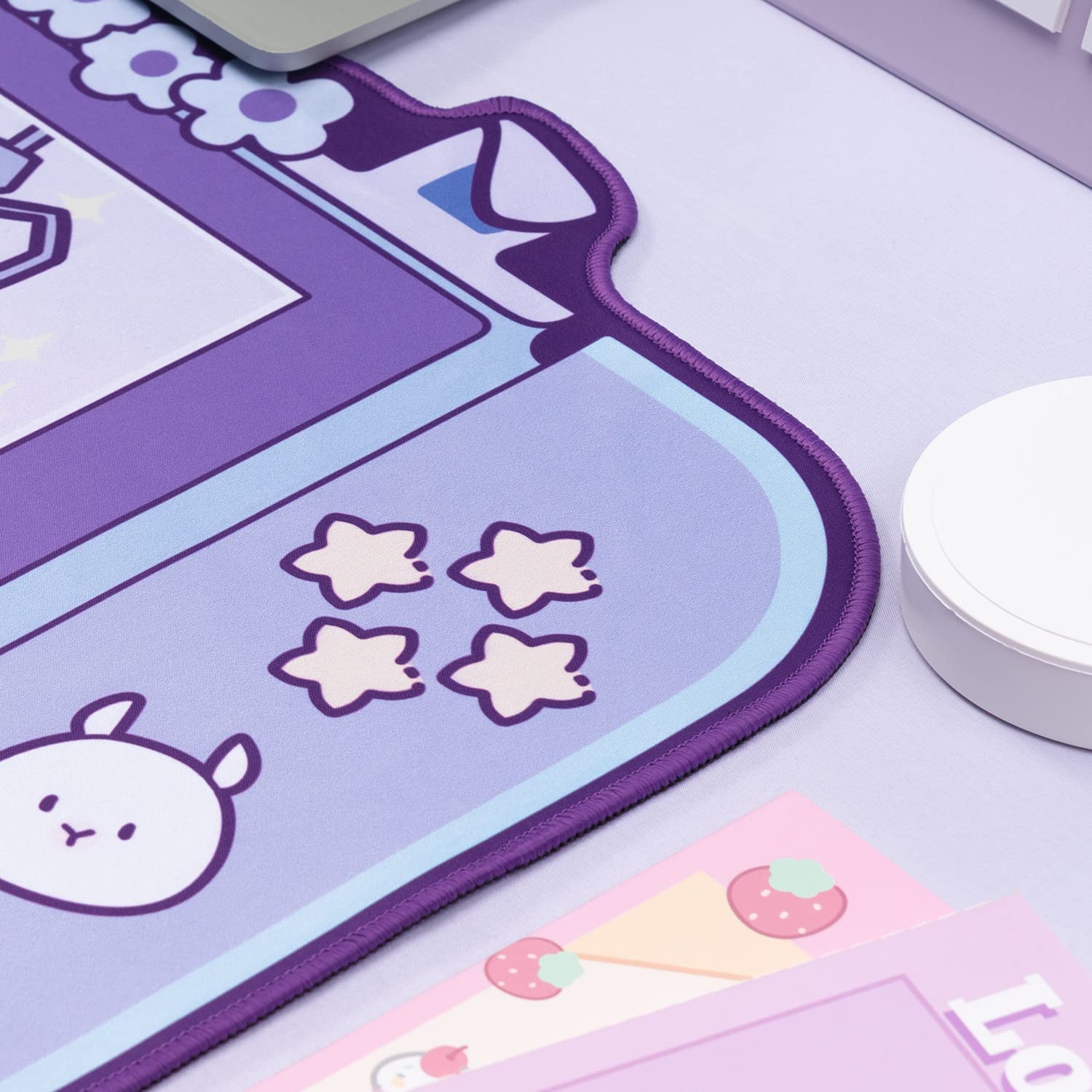 Большой милый игровой коврик д – обзор и цена Desk Setup Pink