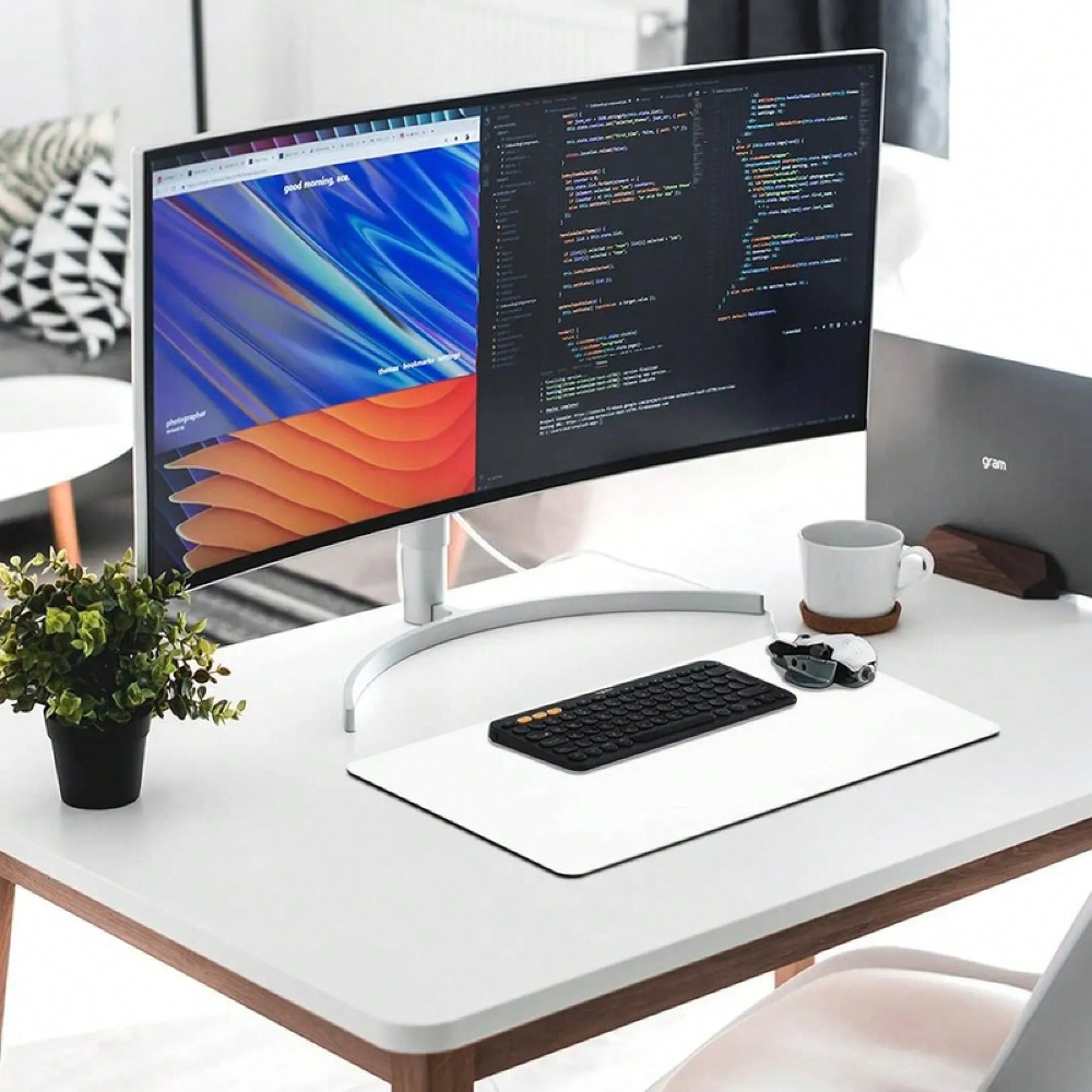 Настольный коврик с розовым пр – обзор и цена Desk Setup Pink