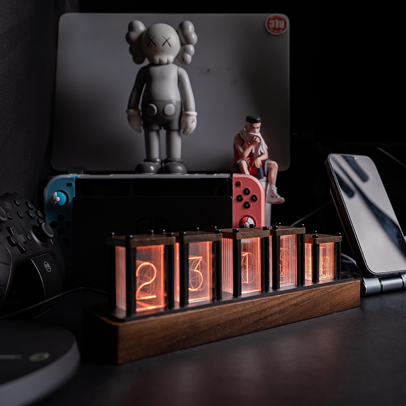 RGB имитация трубки Nixie, све – обзор и цена Desk Setup Youtube