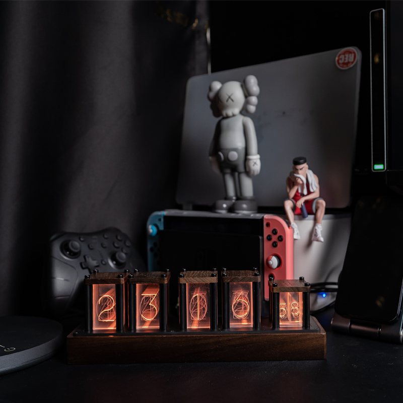 RGB имитация трубки Nixie, све – обзор и цена Desk Setup Youtube
